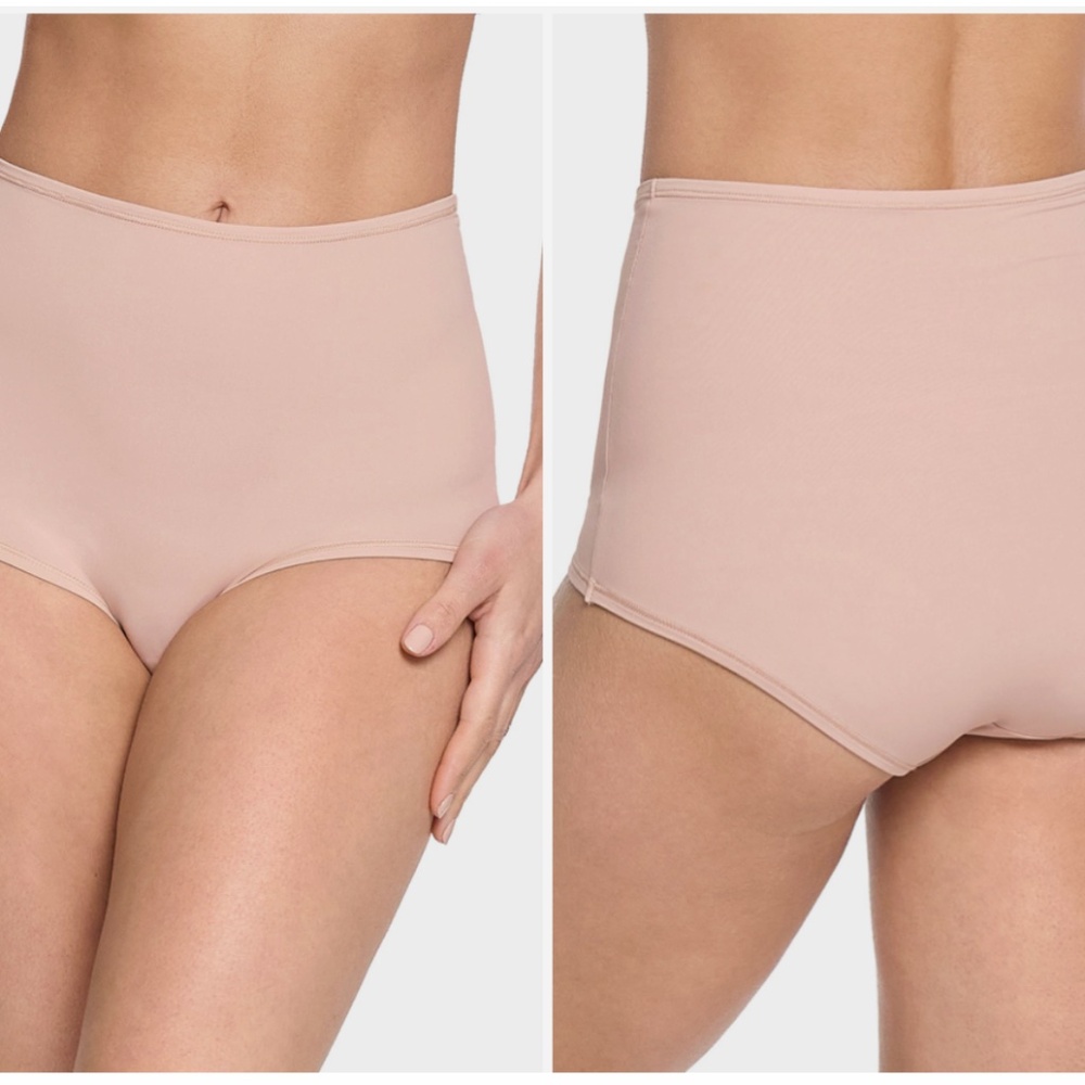 NEW $29 Hanky Panky YourFit™ High Waist Briefs Almond Milk Size OS